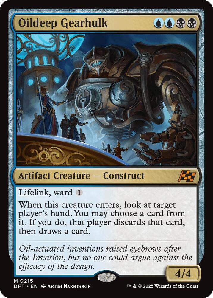 Oildeep Gearhulk (215) [Aetherdrift]