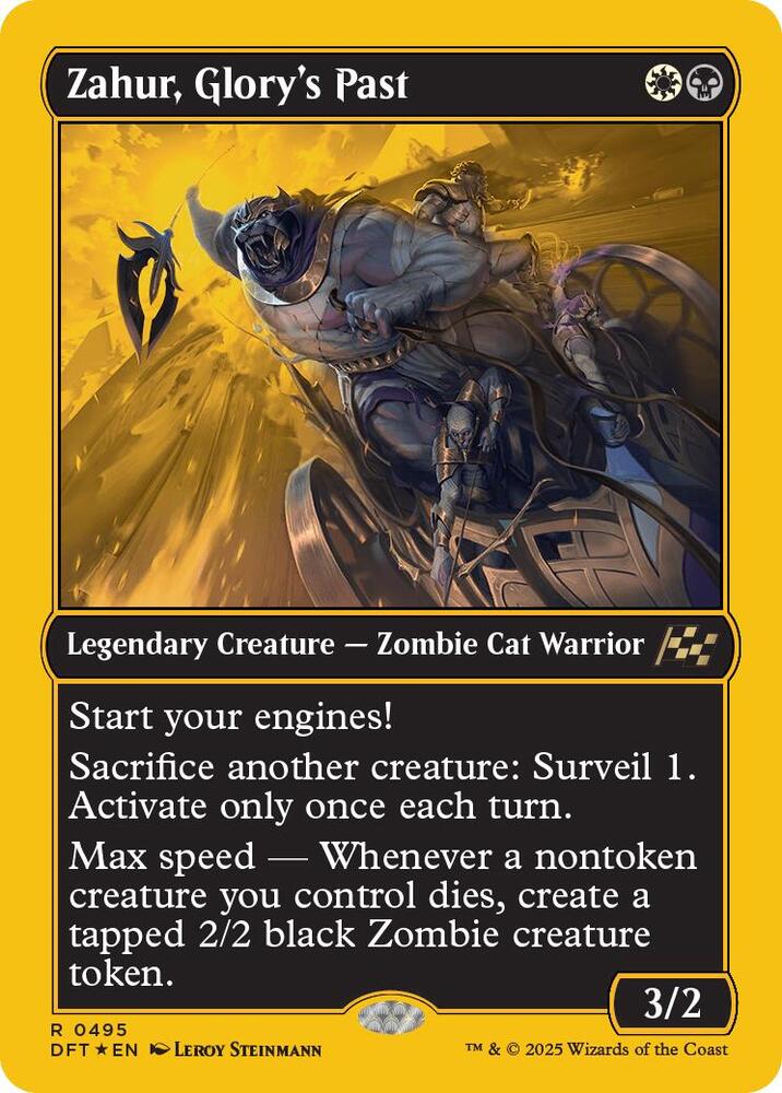 Zahur, Glory's Past (First-Place Foil) (495) [Aetherdrift]