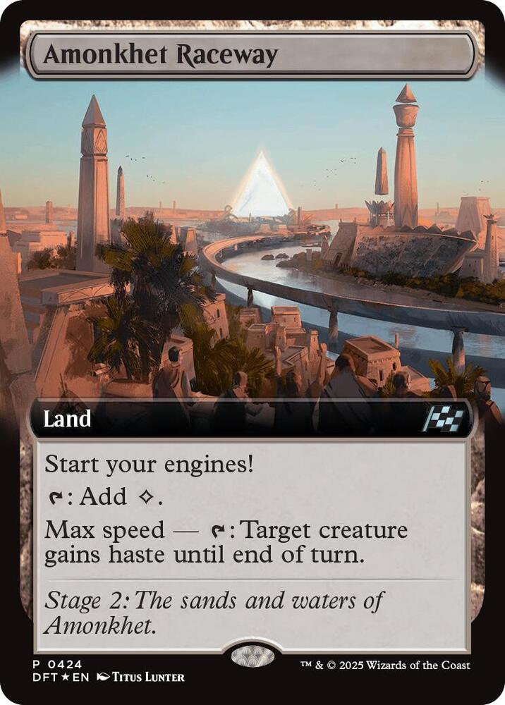 Amonkhet Raceway (Extended Art) (424) [Aetherdrift]