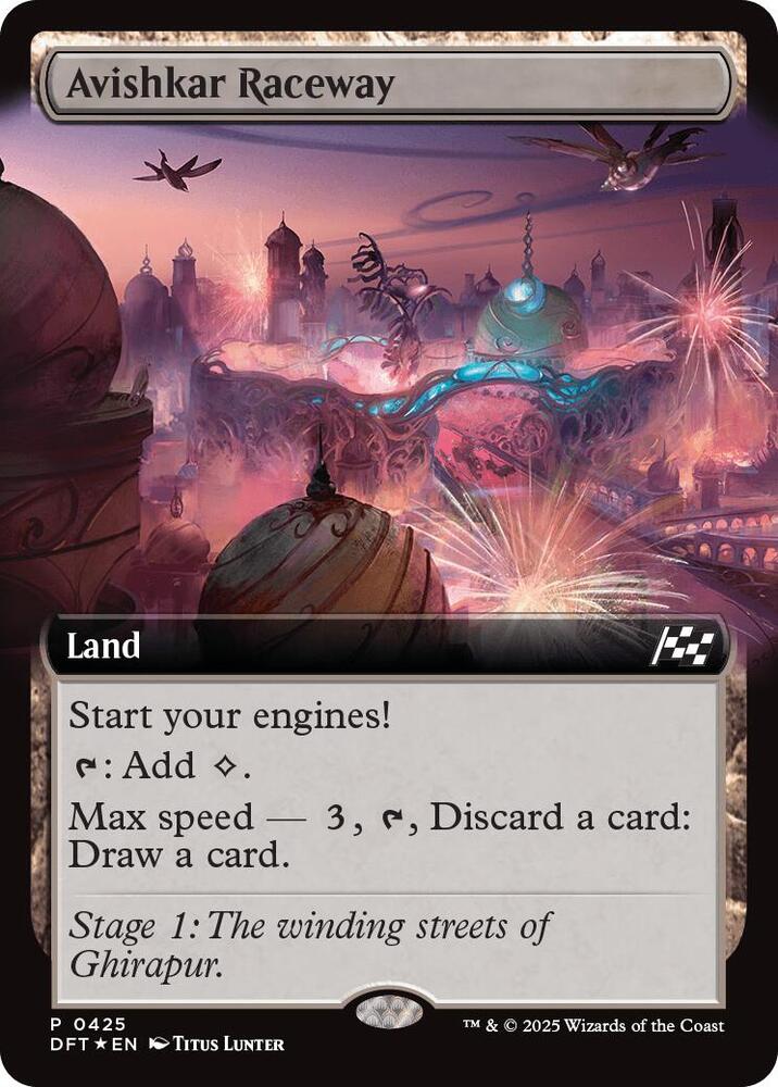 Avishkar Raceway (Extended Art) (425) [Aetherdrift]