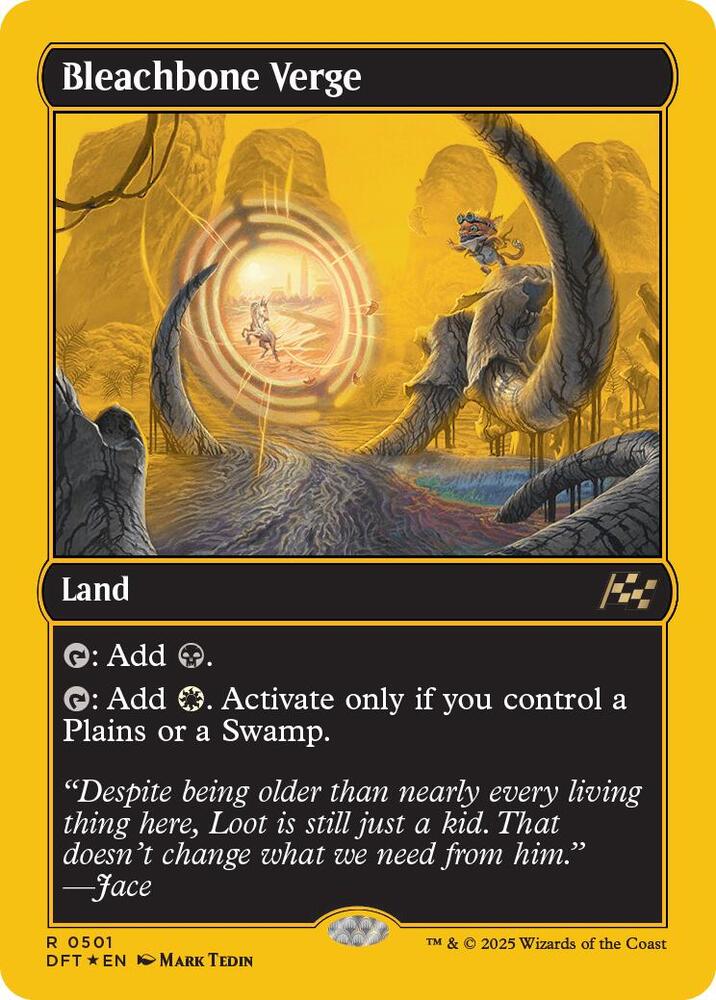 Bleachbone Verge (First-Place Foil) (501) [Aetherdrift]
