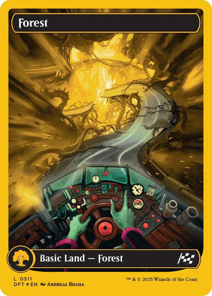 Forest (0511) (First-Place Foil) [Aetherdrift]