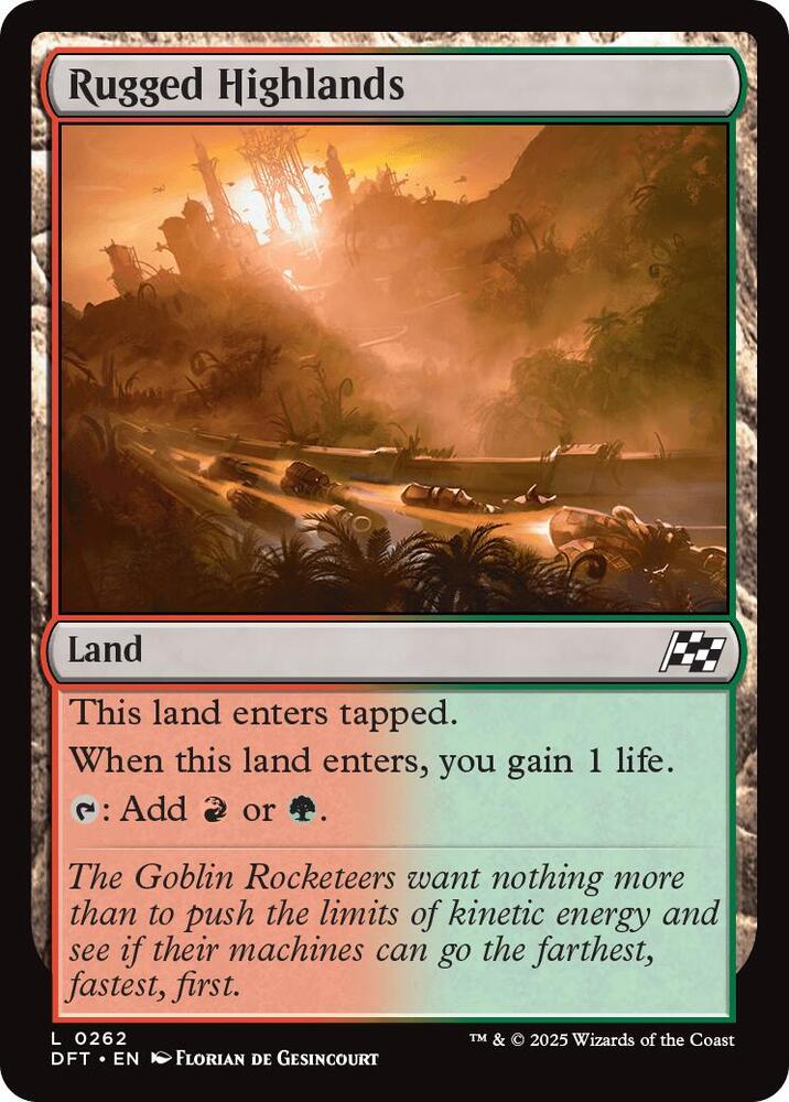 Rugged Highlands (262) [Aetherdrift]