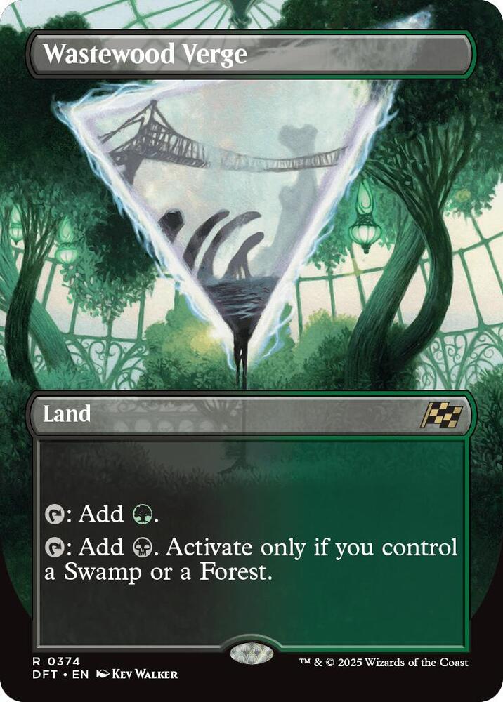 Wastewood Verge (Borderless) (374) [Aetherdrift]