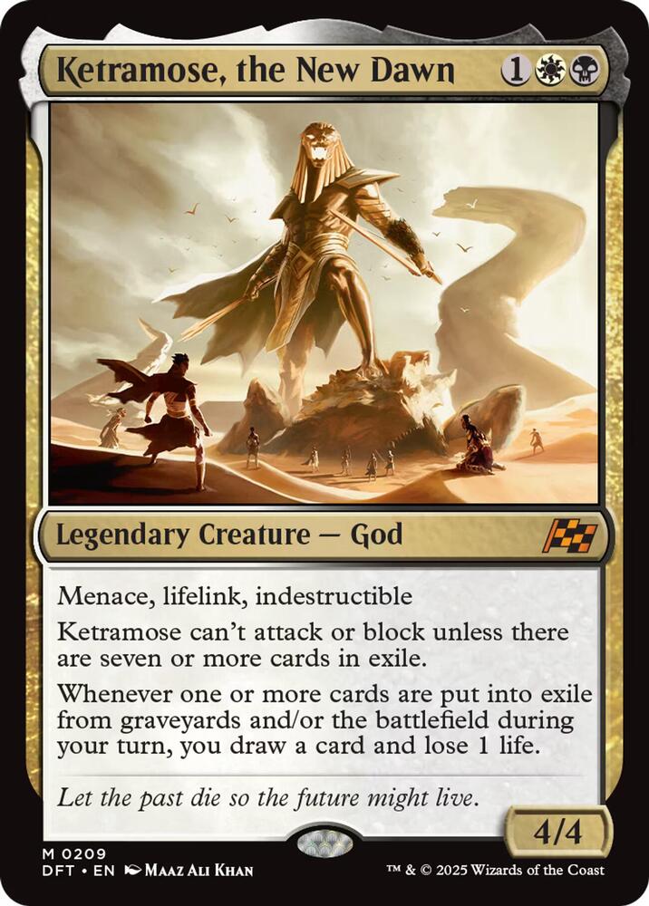 Ketramose, the New Dawn (209) [Aetherdrift]