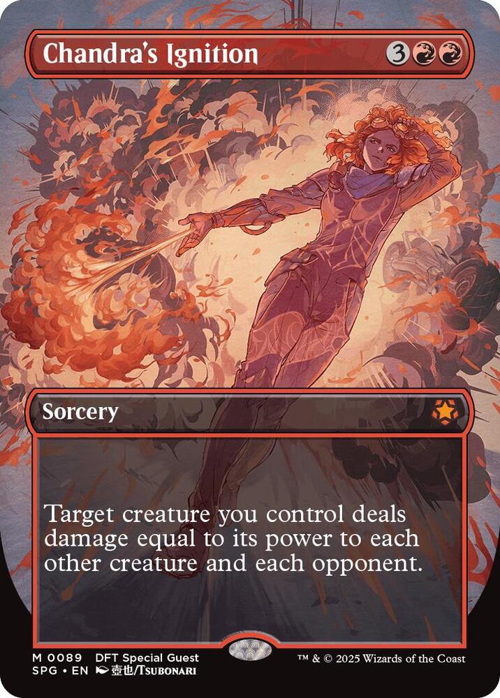 Chandra's Ignition (Borderless) (89) [Special Guests]