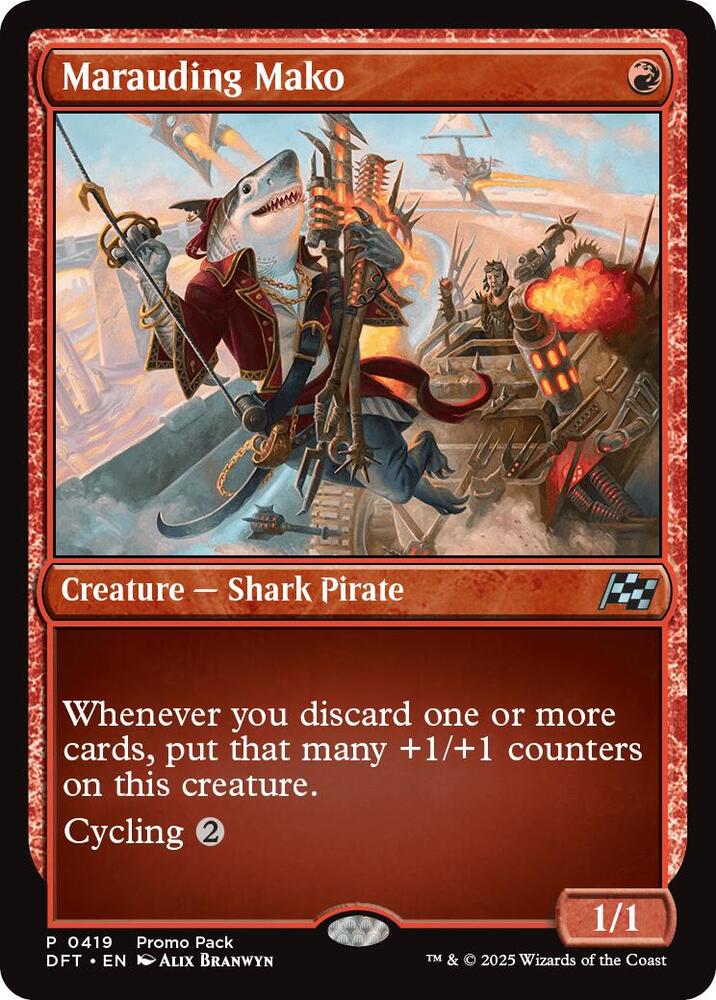Marauding Mako (419) [Aetherdrift Promos]
