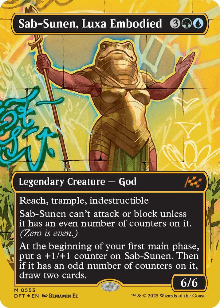 Sab-Sunen, Luxa Embodied (Borderless) (First-Place Foil) (553) [Aetherdrift]