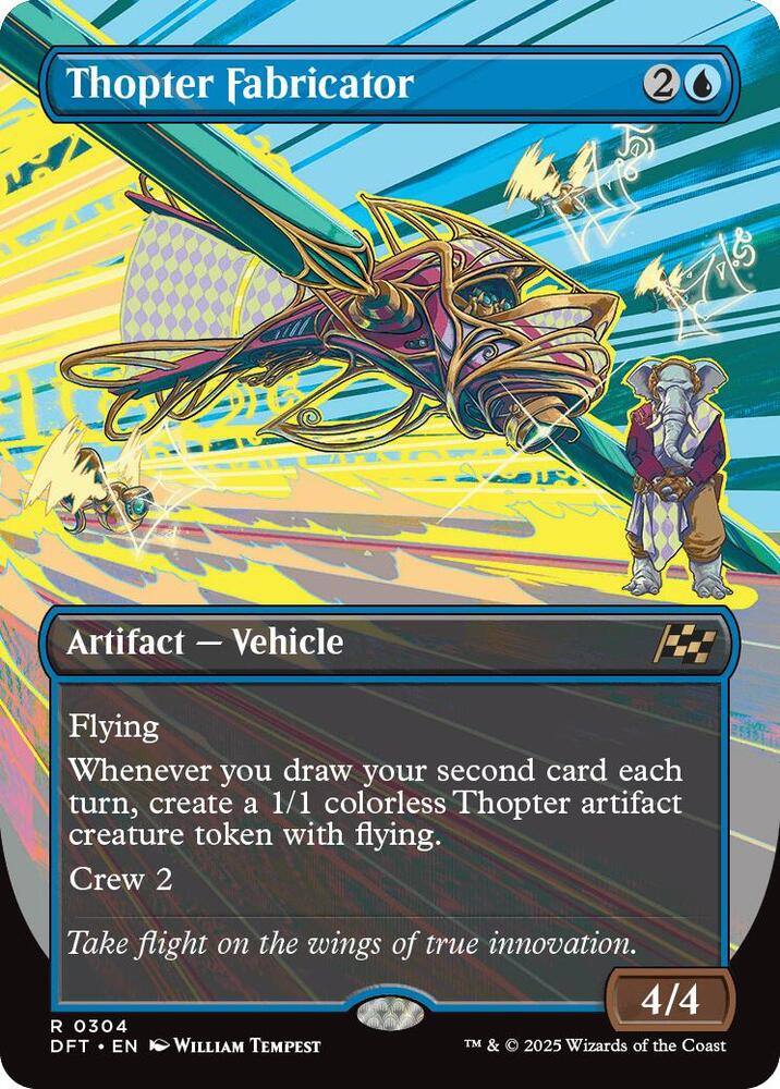 Thopter Fabricator (Borderless) (304) [Aetherdrift]