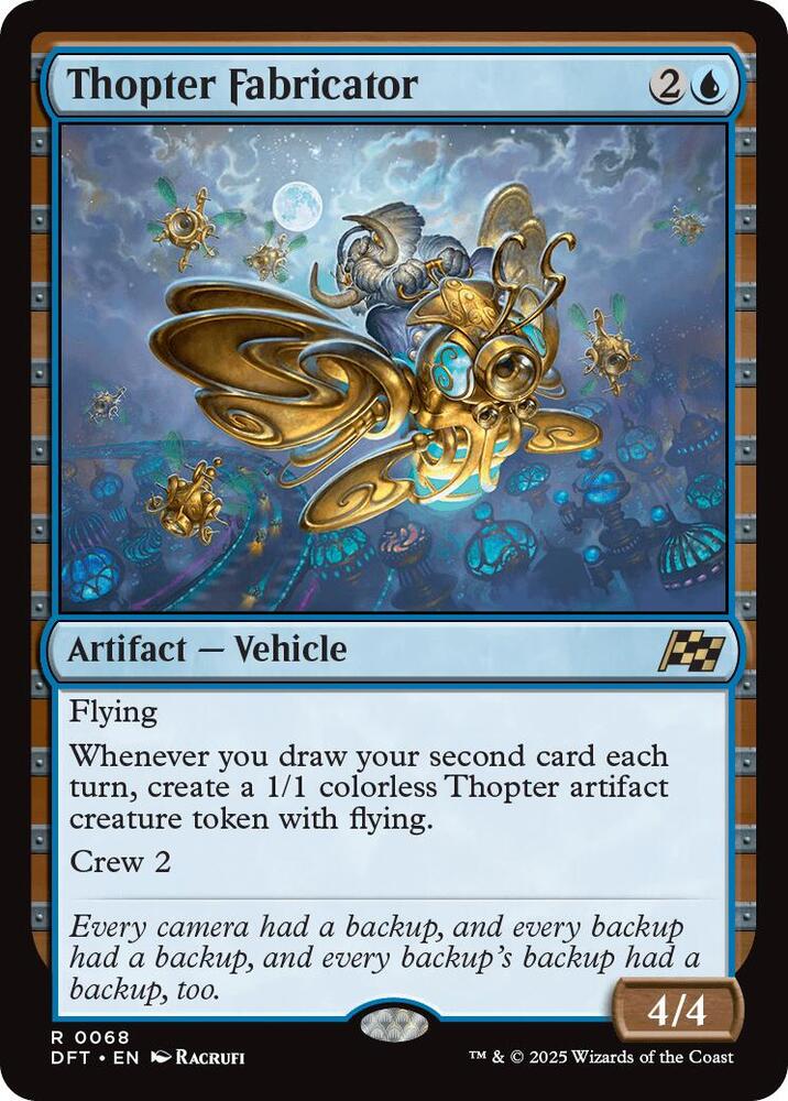 Thopter Fabricator (68) [Aetherdrift]