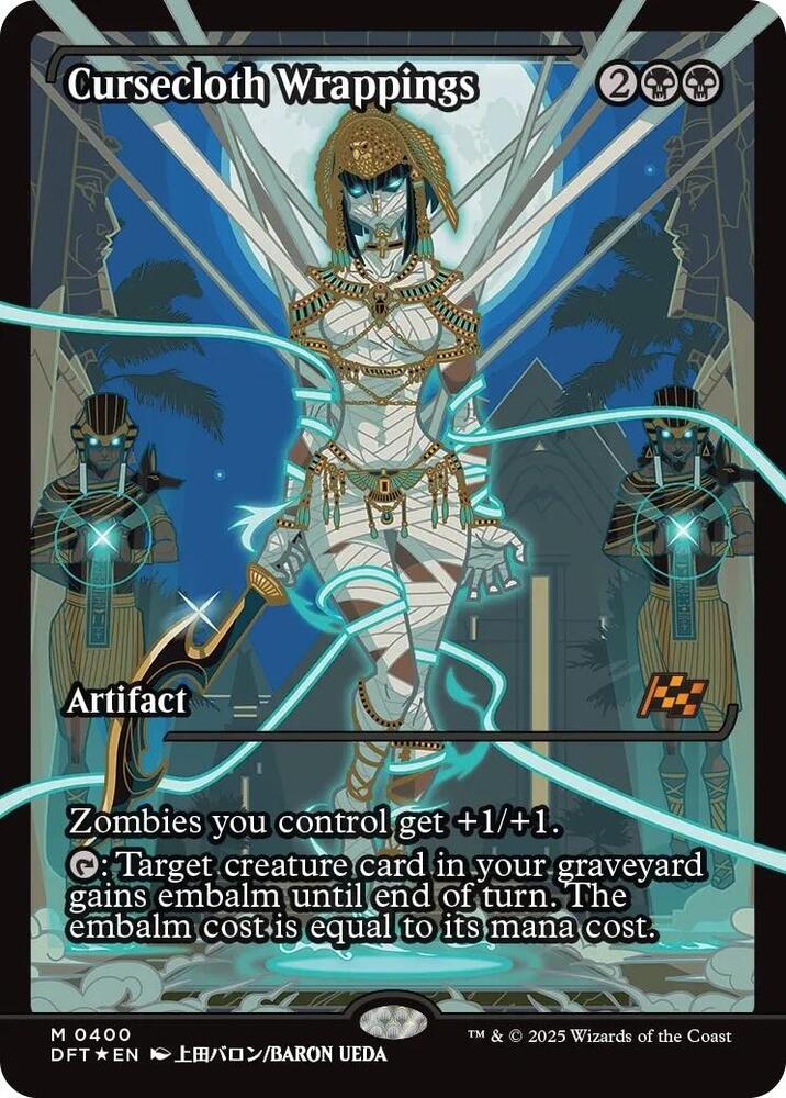 Cursecloth Wrappings (Showcase) (400) [Aetherdrift]