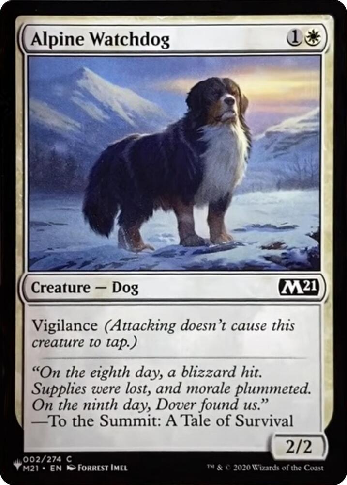 Alpine Watchdog (002/274) [The List]