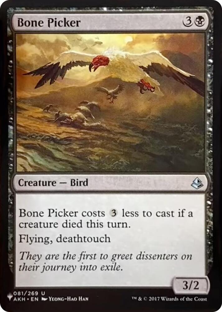 Bone Picker (081/269) [The List]