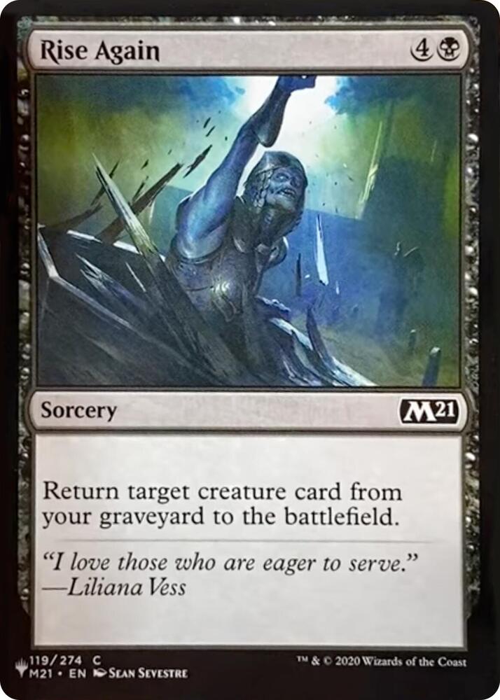 Rise Again (119/274) [The List]