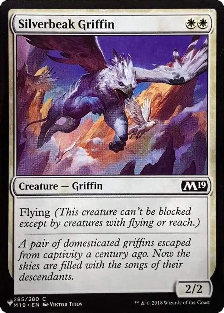 Silverbeak Griffin (285/280) [The List]