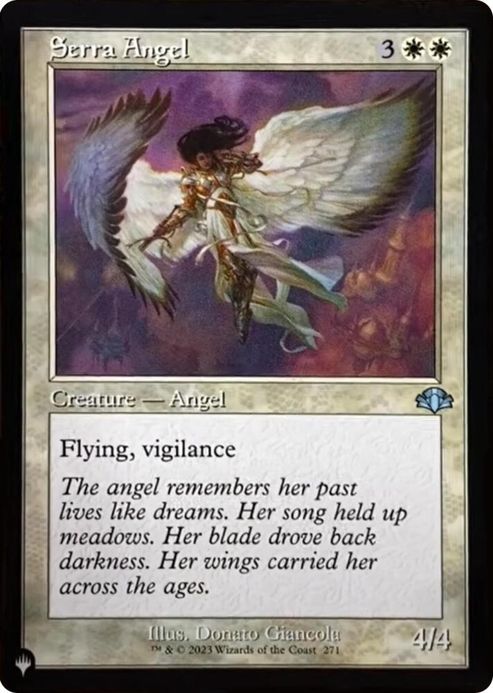 Serra Angel (Retro Frame) (271/261) [The List]