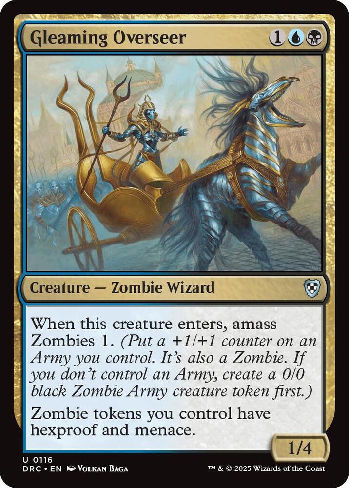 Gleaming Overseer (116) [Aetherdrift Commander]