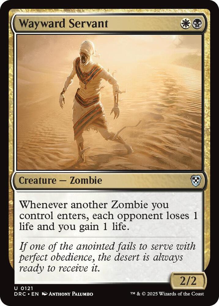 Wayward Servant (121) [Aetherdrift Commander]