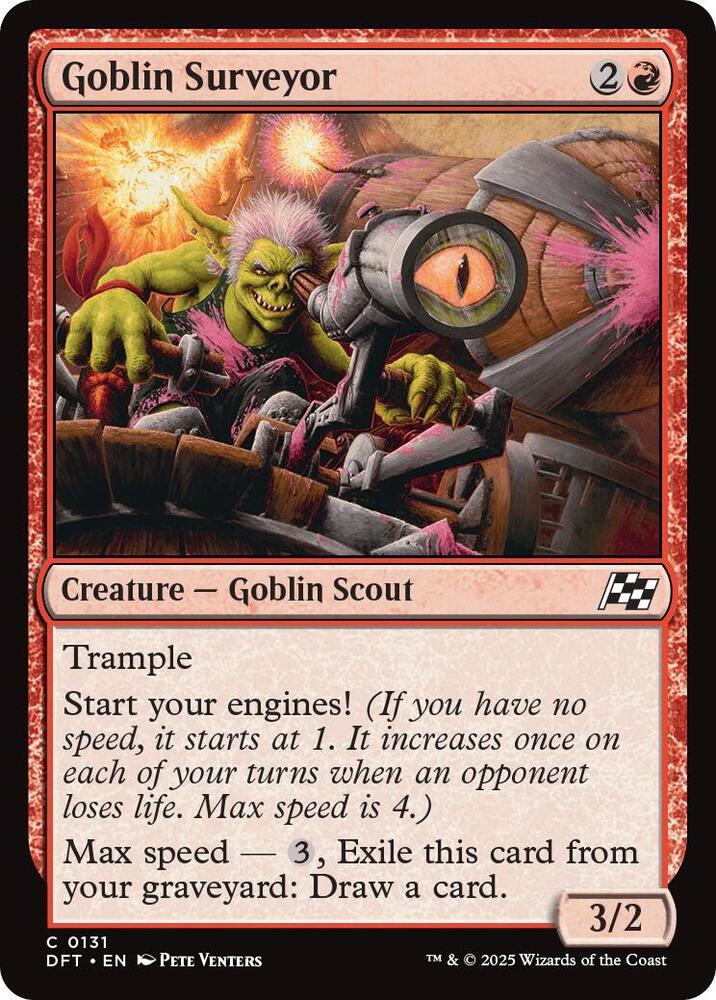 Goblin Surveyor (131) [Aetherdrift]