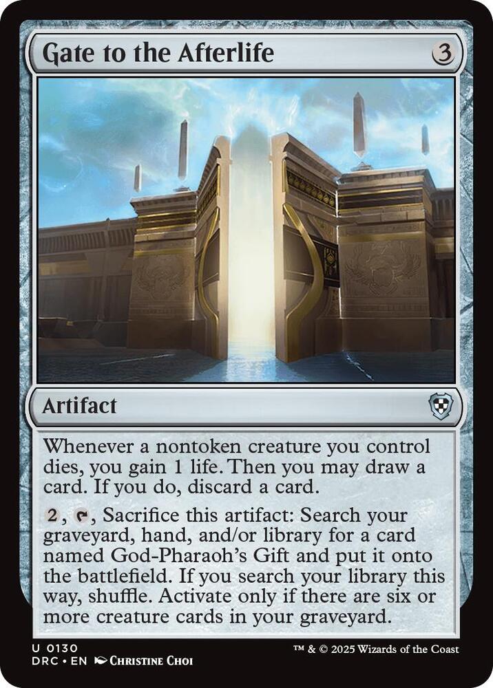 Gate to the Afterlife (130) [Aetherdrift Commander]