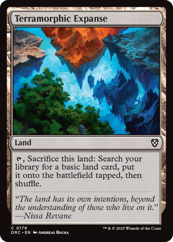 Terramorphic Expanse (179) [Aetherdrift Commander]