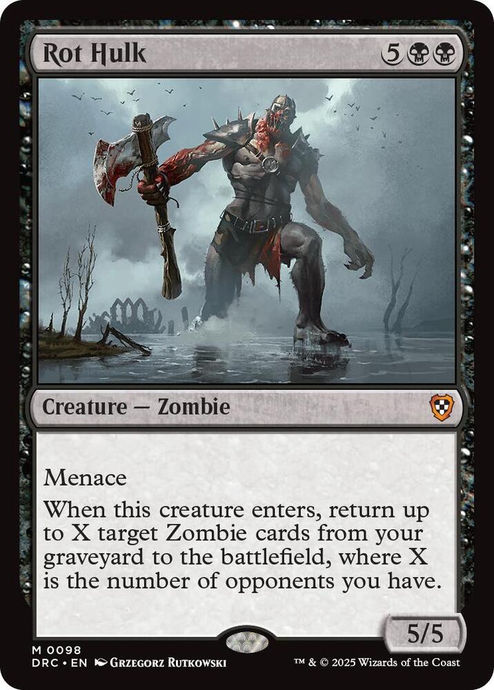 Rot Hulk (98) [Aetherdrift Commander]