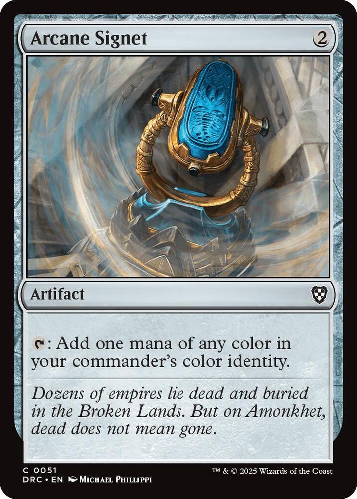 Arcane Signet (0051) [Aetherdrift Commander]