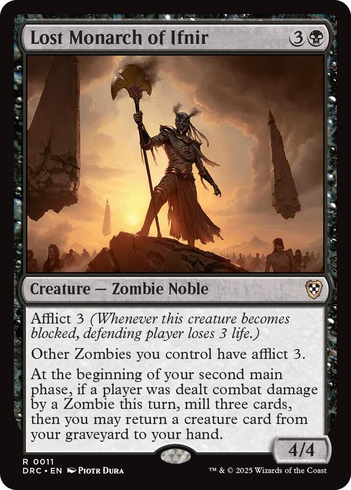 Lost Monarch of Ifnir (11) [Aetherdrift Commander]