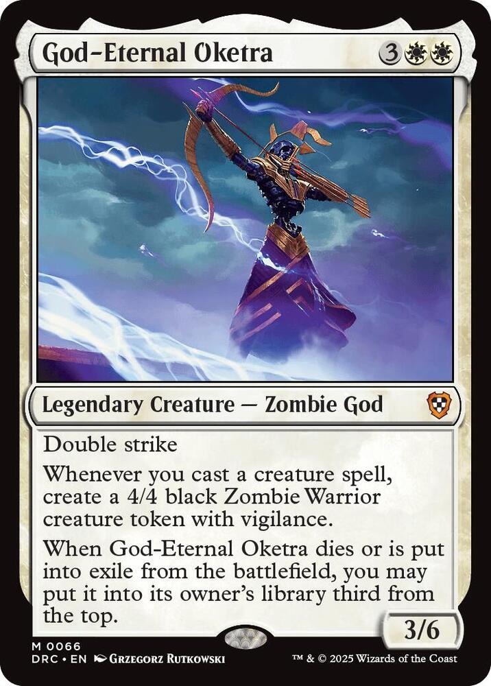 God-Eternal Oketra (66) [Aetherdrift Commander]