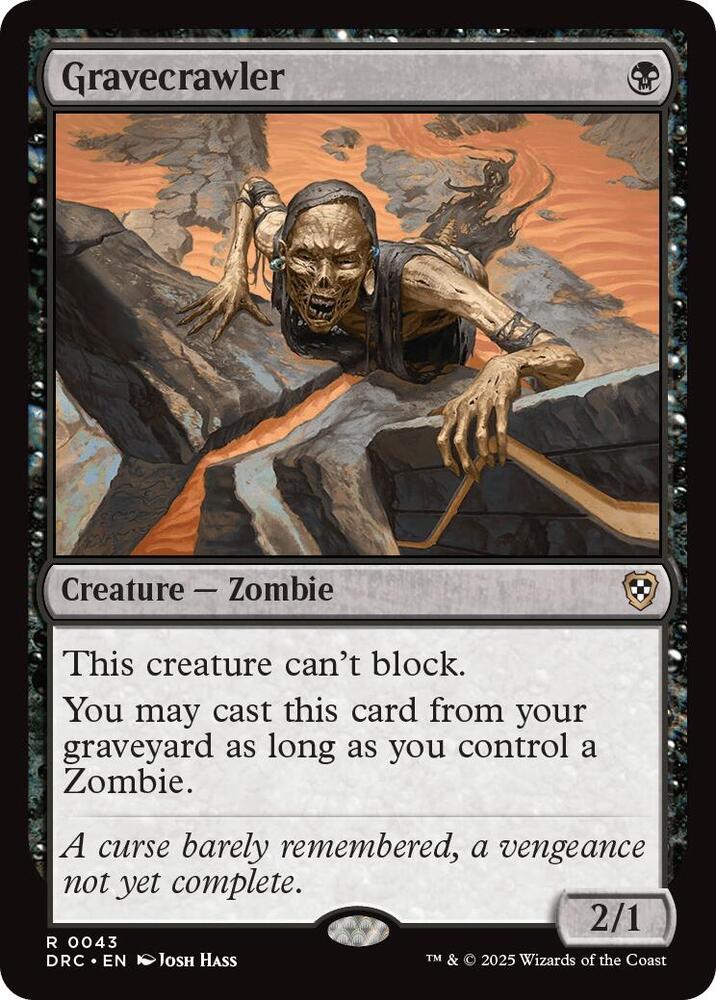 Gravecrawler (43) [Aetherdrift Commander]