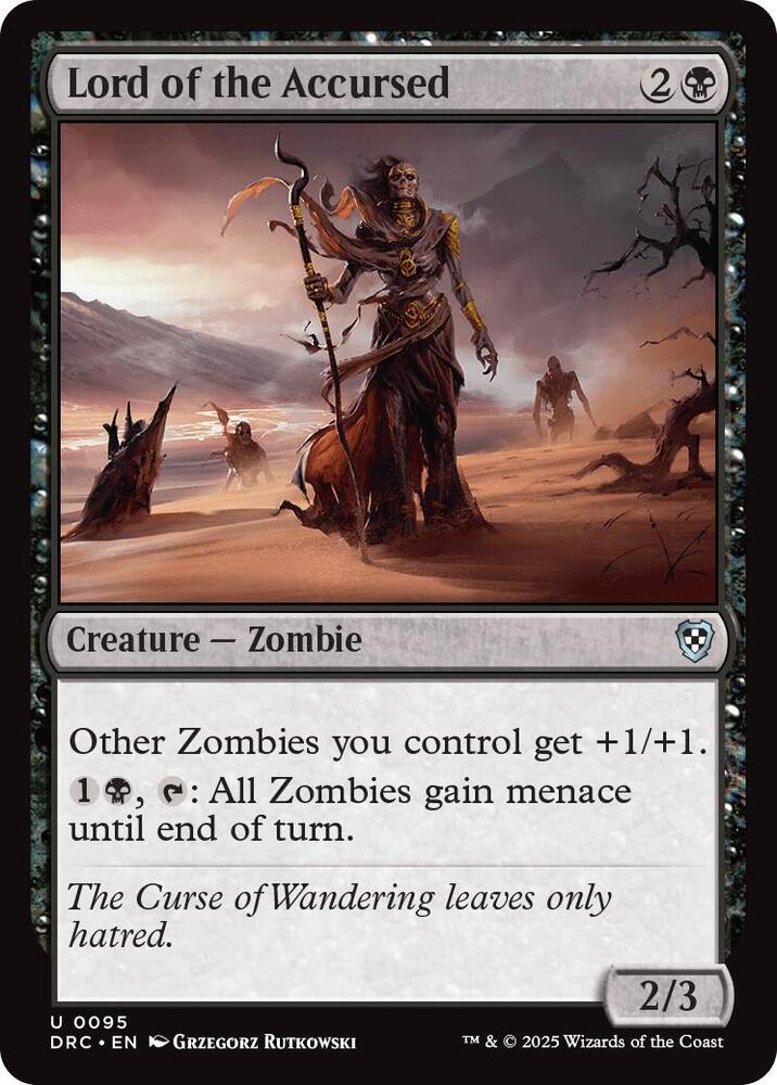 Lord of the Accursed (95) [Aetherdrift Commander]