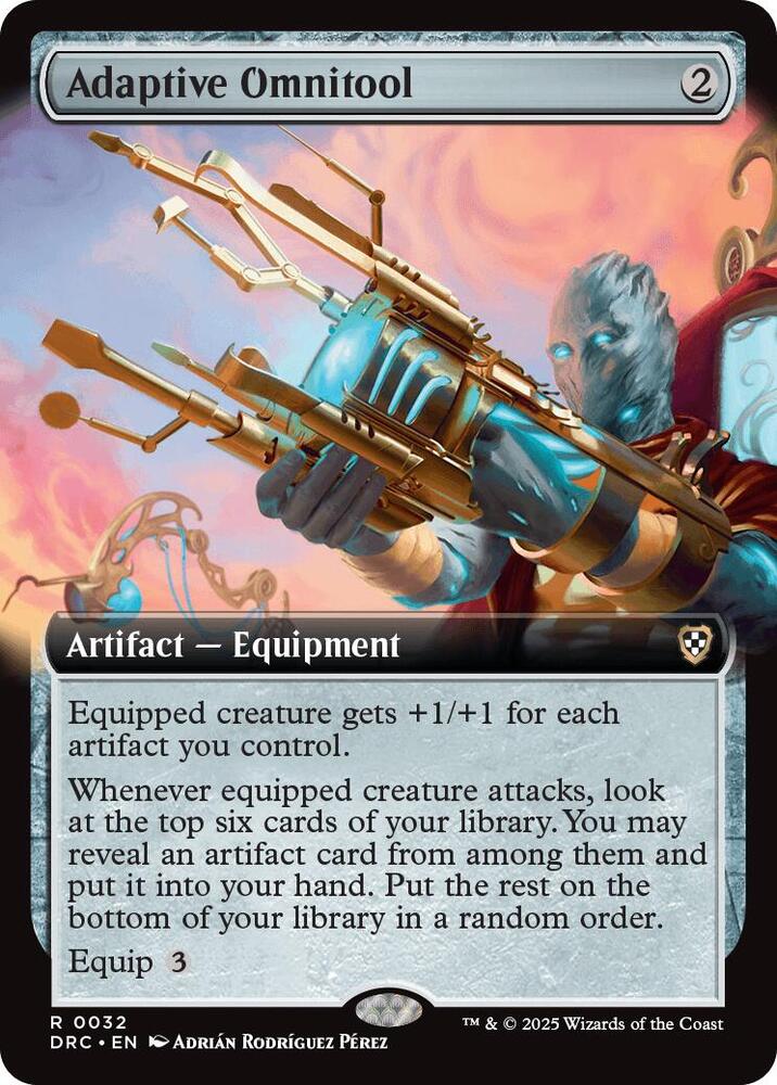 Adaptive Omnitool (Extended Art) (32) [Aetherdrift Commander]
