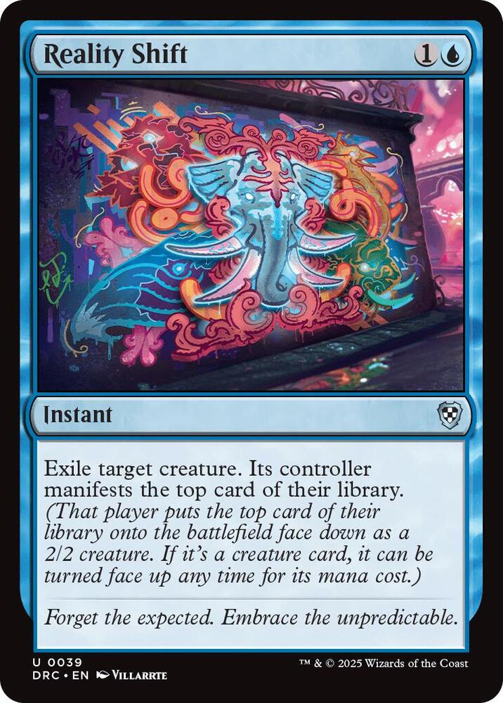 Reality Shift (39) [Aetherdrift Commander]