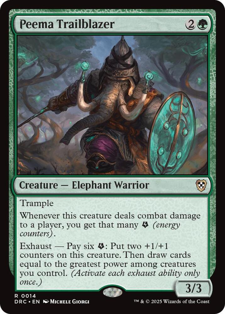 Peema Trailblazer (14) [Aetherdrift Commander]
