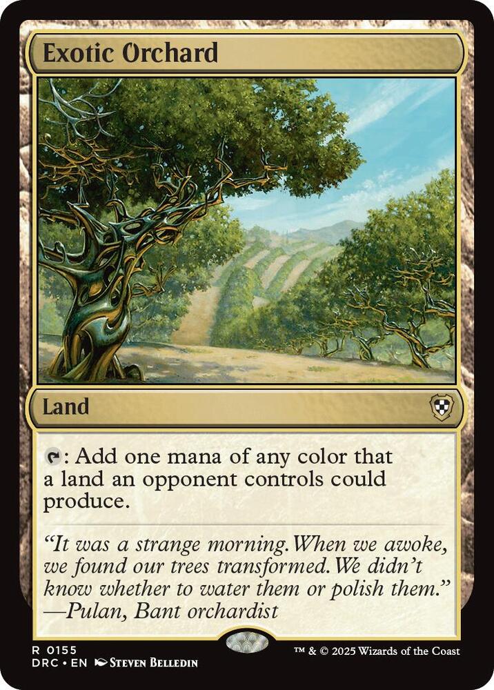 Exotic Orchard (155) [Aetherdrift Commander]
