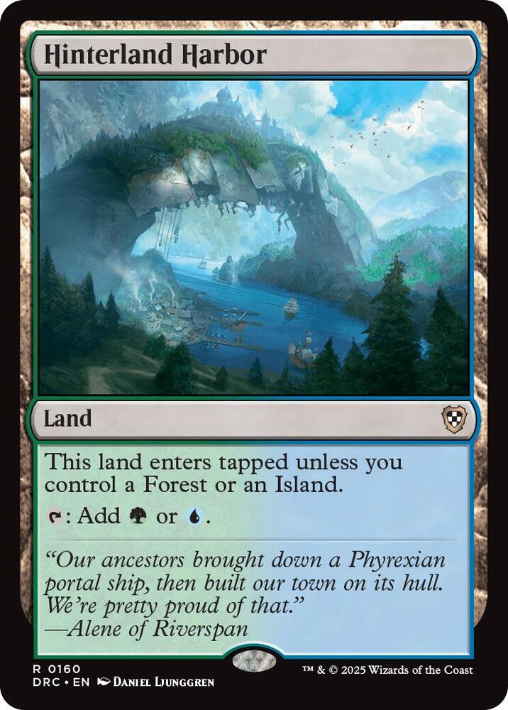 Hinterland Harbor (160) [Aetherdrift Commander]