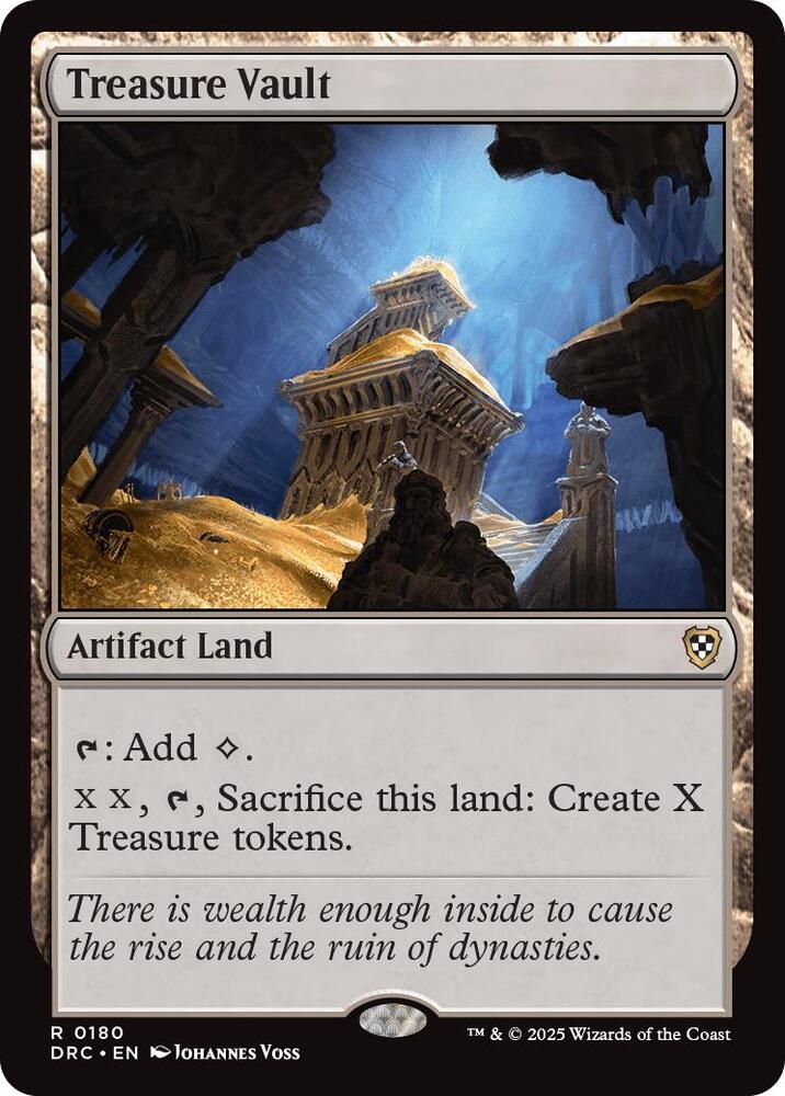 Treasure Vault (180) [Aetherdrift Commander]