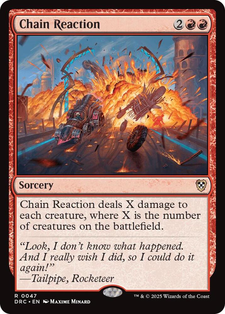 Chain Reaction (47) [Aetherdrift Commander]