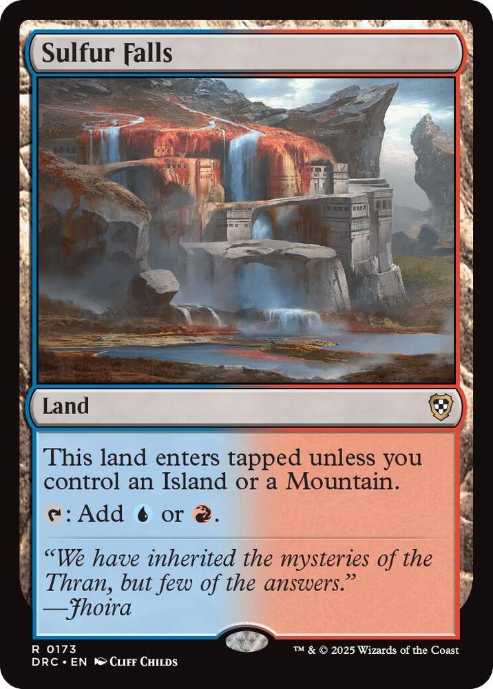 Sulfur Falls (173) [Aetherdrift Commander]