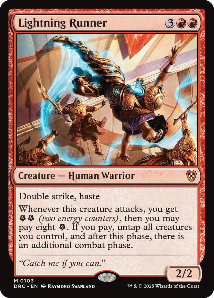 Lightning Runner (103) [Aetherdrift Commander]