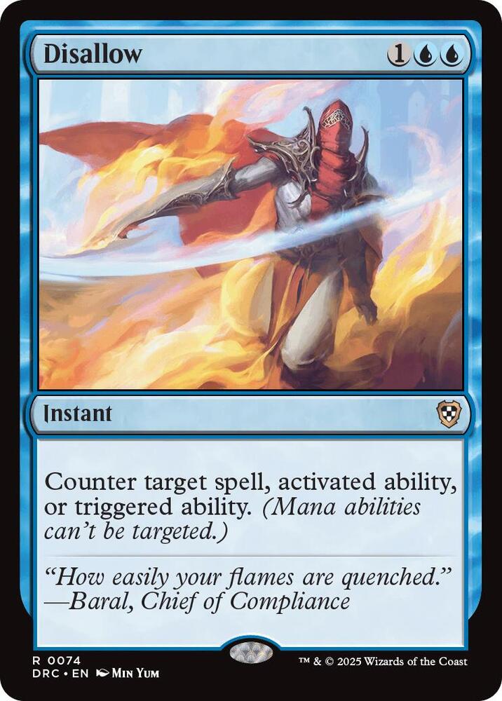 Disallow (74) [Aetherdrift Commander]