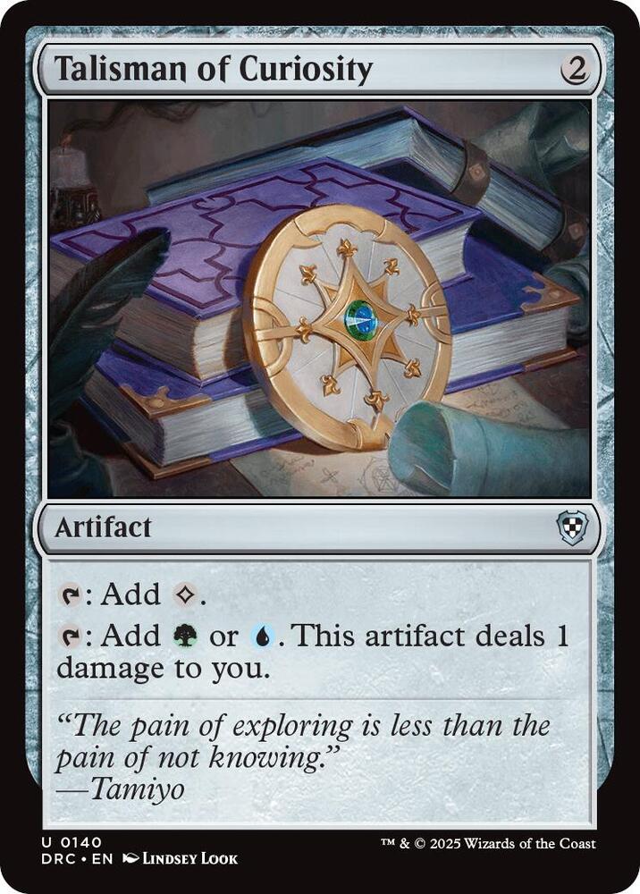 Talisman of Curiosity (140) [Aetherdrift Commander]