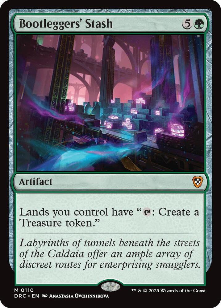 Bootleggers' Stash (110) [Aetherdrift Commander]