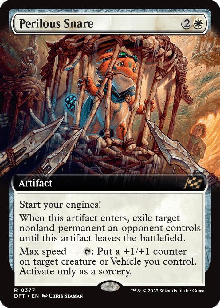 Perilous Snare (Extended Art) (377) [Aetherdrift]