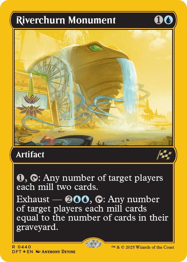 Riverchurn Monument (First-Place Foil) (440) [Aetherdrift]