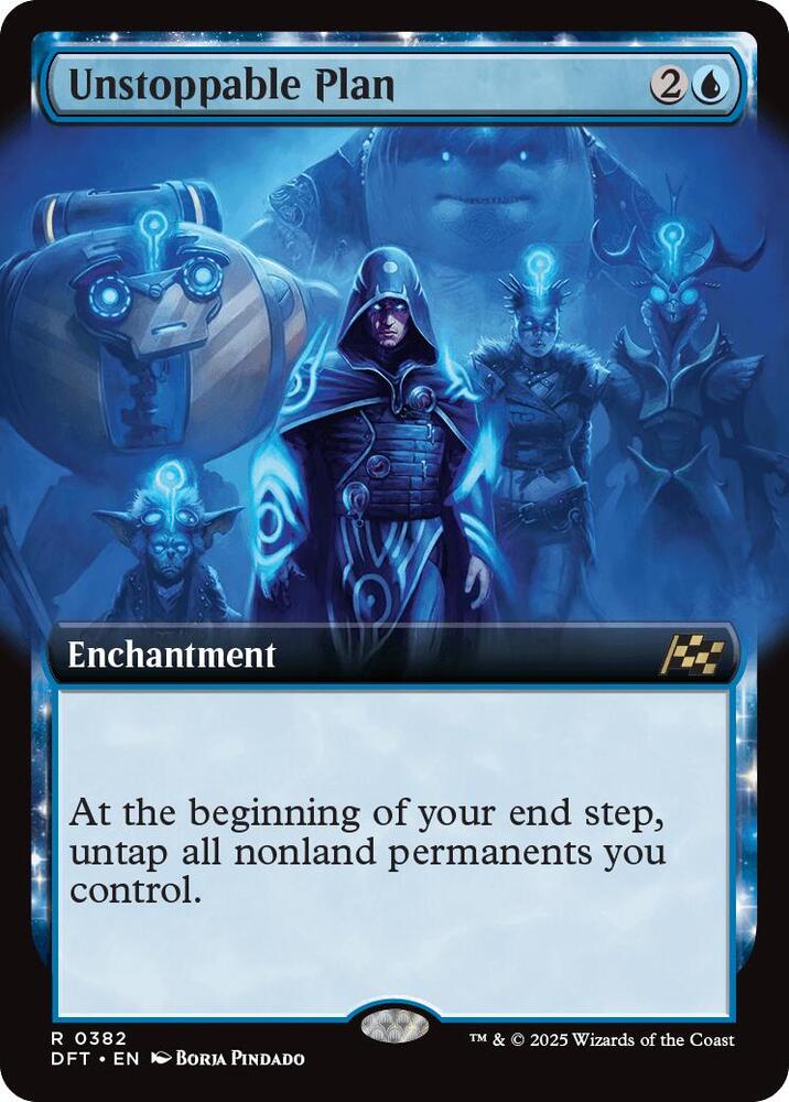 Unstoppable Plan (Extended Art) (382) [Aetherdrift]