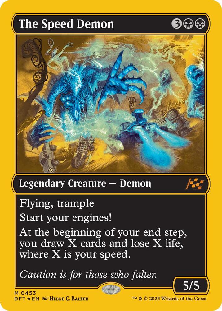 The Speed Demon (First-Place Foil) (453) [Aetherdrift]