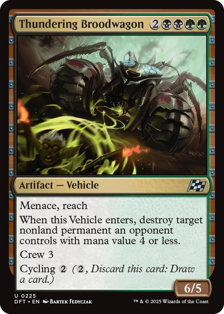 Thundering Broodwagon (225) [Aetherdrift]