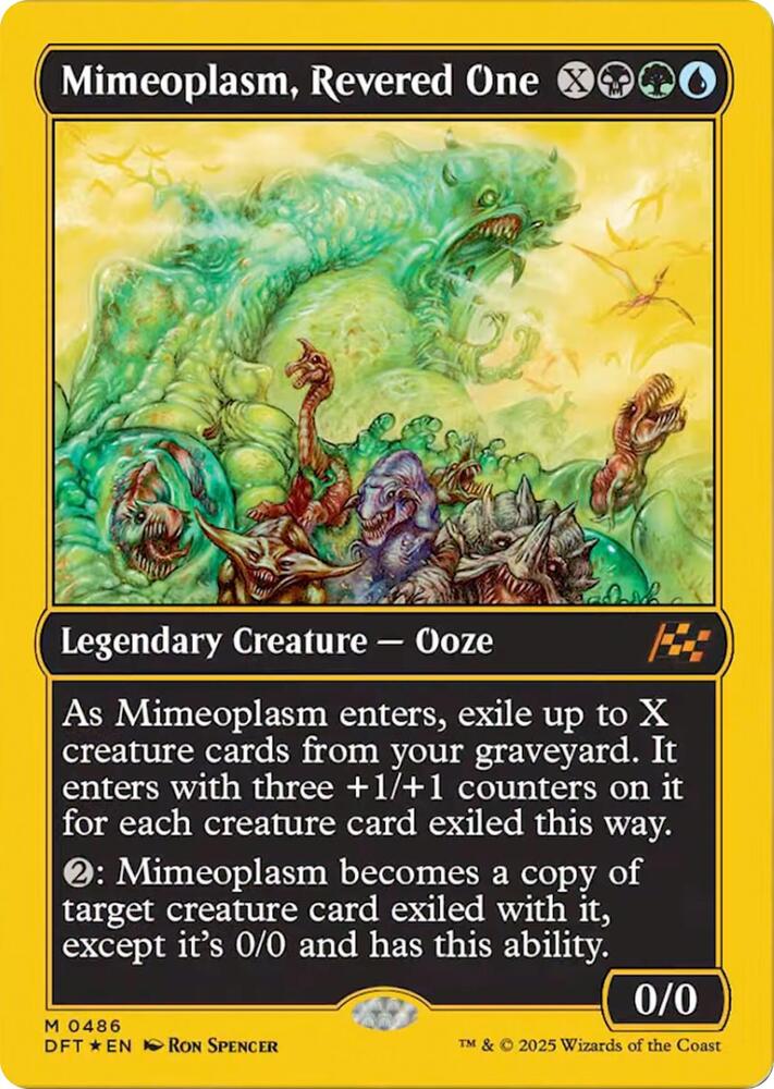 Mimeoplasm, Revered One (First-Place Foil) (486) [Aetherdrift]