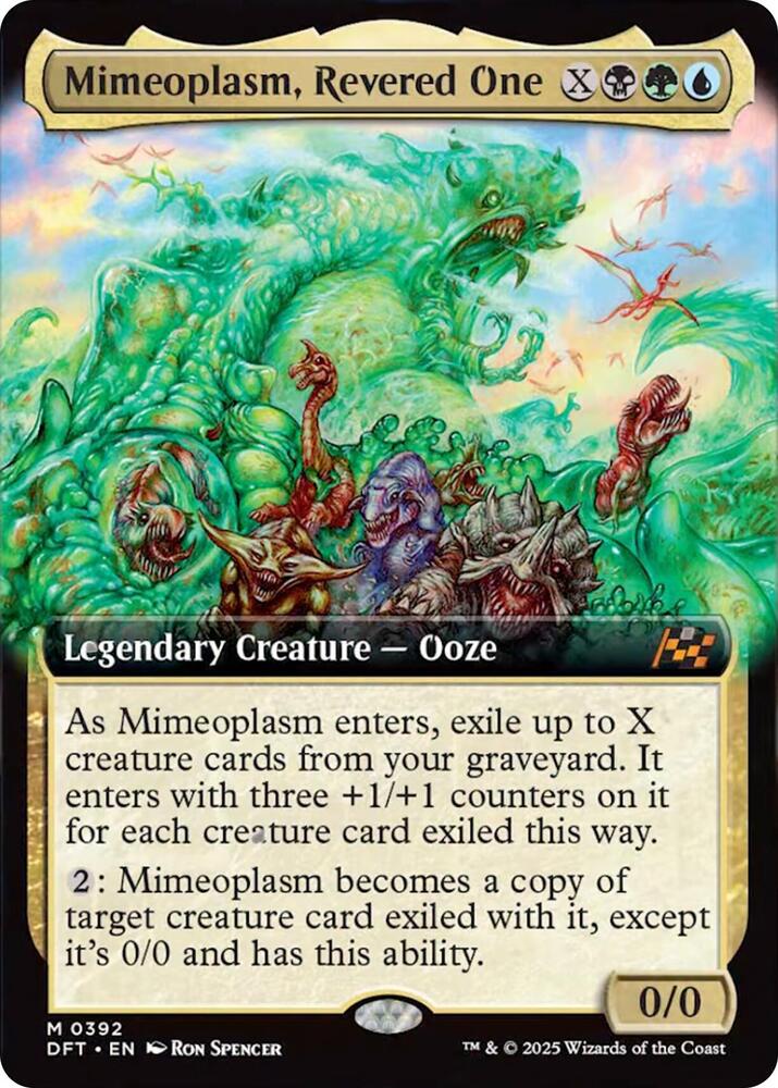 Mimeoplasm, Revered One (Extended Art) (392) [Aetherdrift]